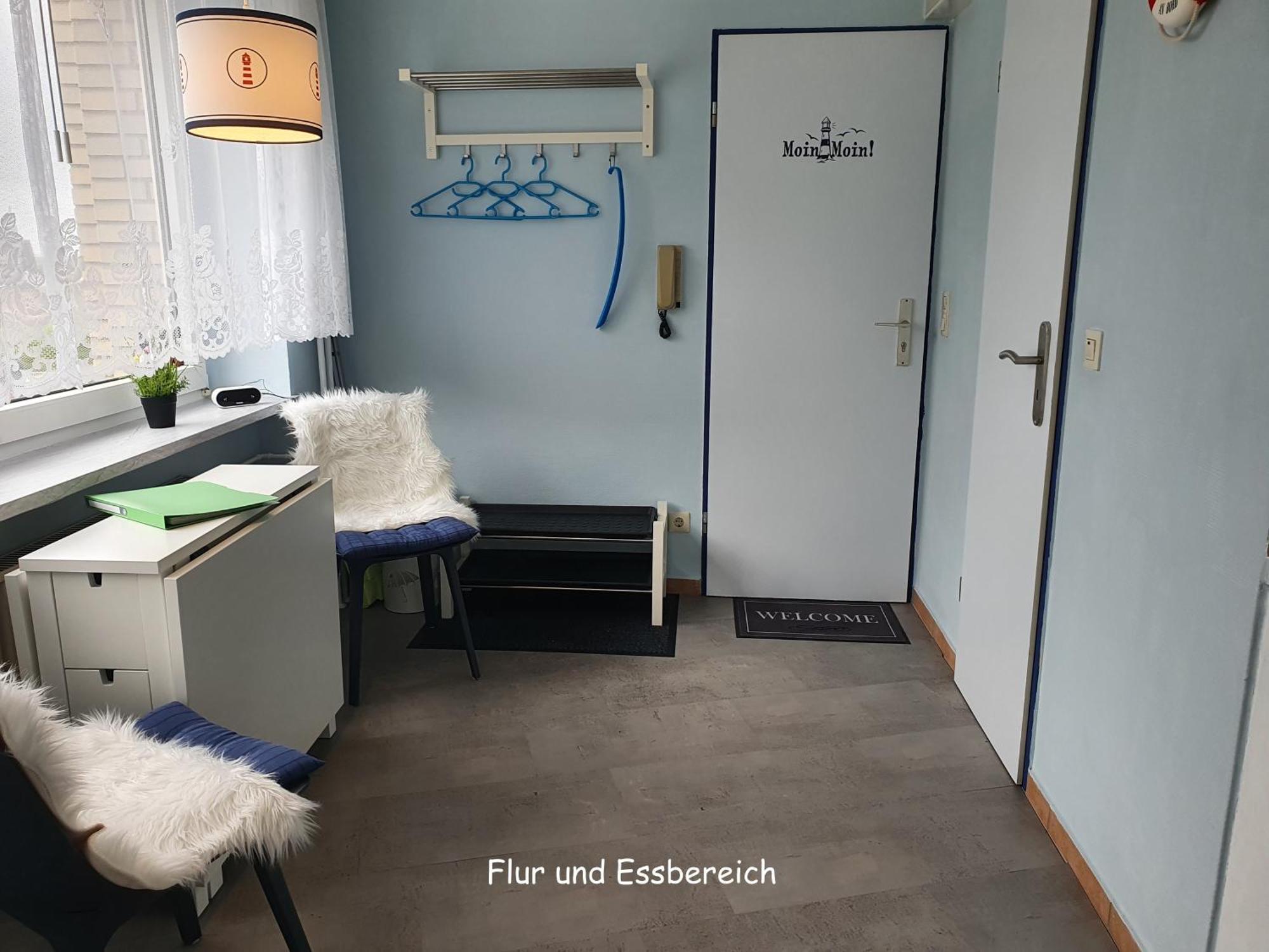 Apartment 103 Im Haus Seehuette Direkt Am Strand In Cuxhaven Duhnen Mit Seesicht In Der Ferne Eksteriør billede